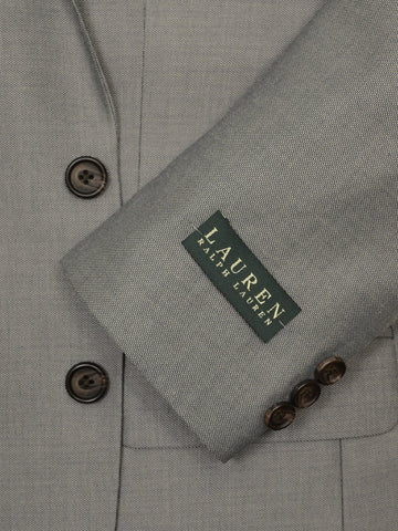 Image of Lauren Ralph Lauren 19167 65% Polyester/ 35% Rayon Boy's Suit Separate Jacket - Weave - Light Gray, 2-Button Single Breasted Boys Suit Separate Jacket Lauren 