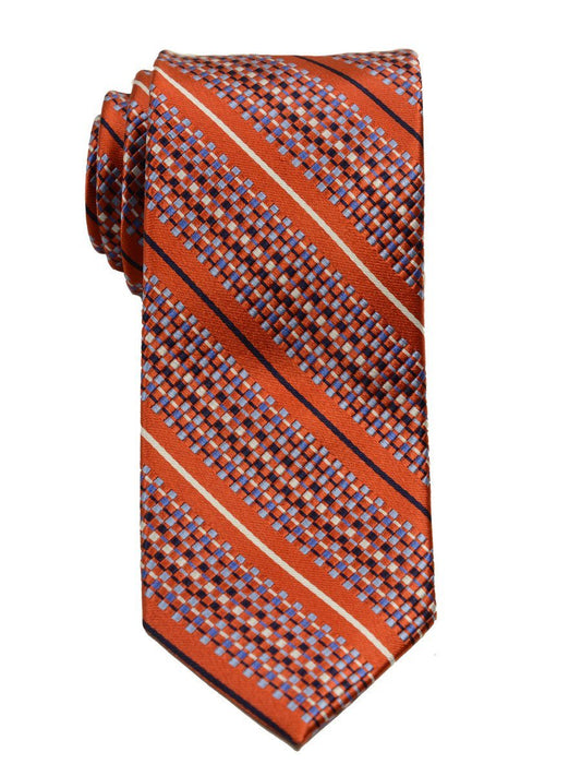 Boy's Tie 19758 Rust/Blue Boys Tie Heritage House 