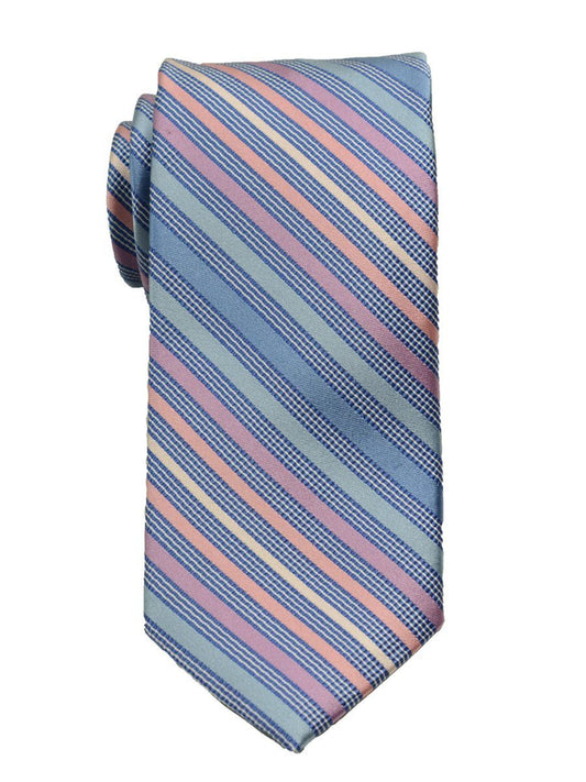 Boy's Tie 19773 Blue/Pink Boys Tie Heritage House 