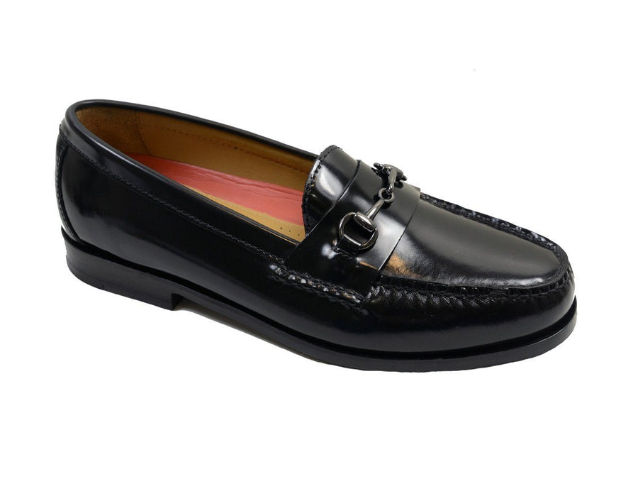 Cole Haan 19827 100% Leather Boy's Shoe - Penny Bit Loafer - Black Boys Shoes Cole Haan 