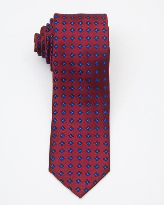 Boy's Tie 20672 Red/Navy Boys Tie Heritage House 