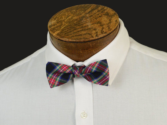 Boy's Bow Tie 20906 Black/Red Plaid Boys Bow Tie High Cotton 