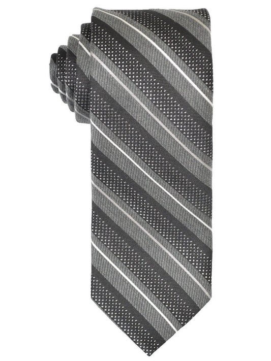 Boy's Tie 21239 Black/Charcoal Boys Tie Heritage House 