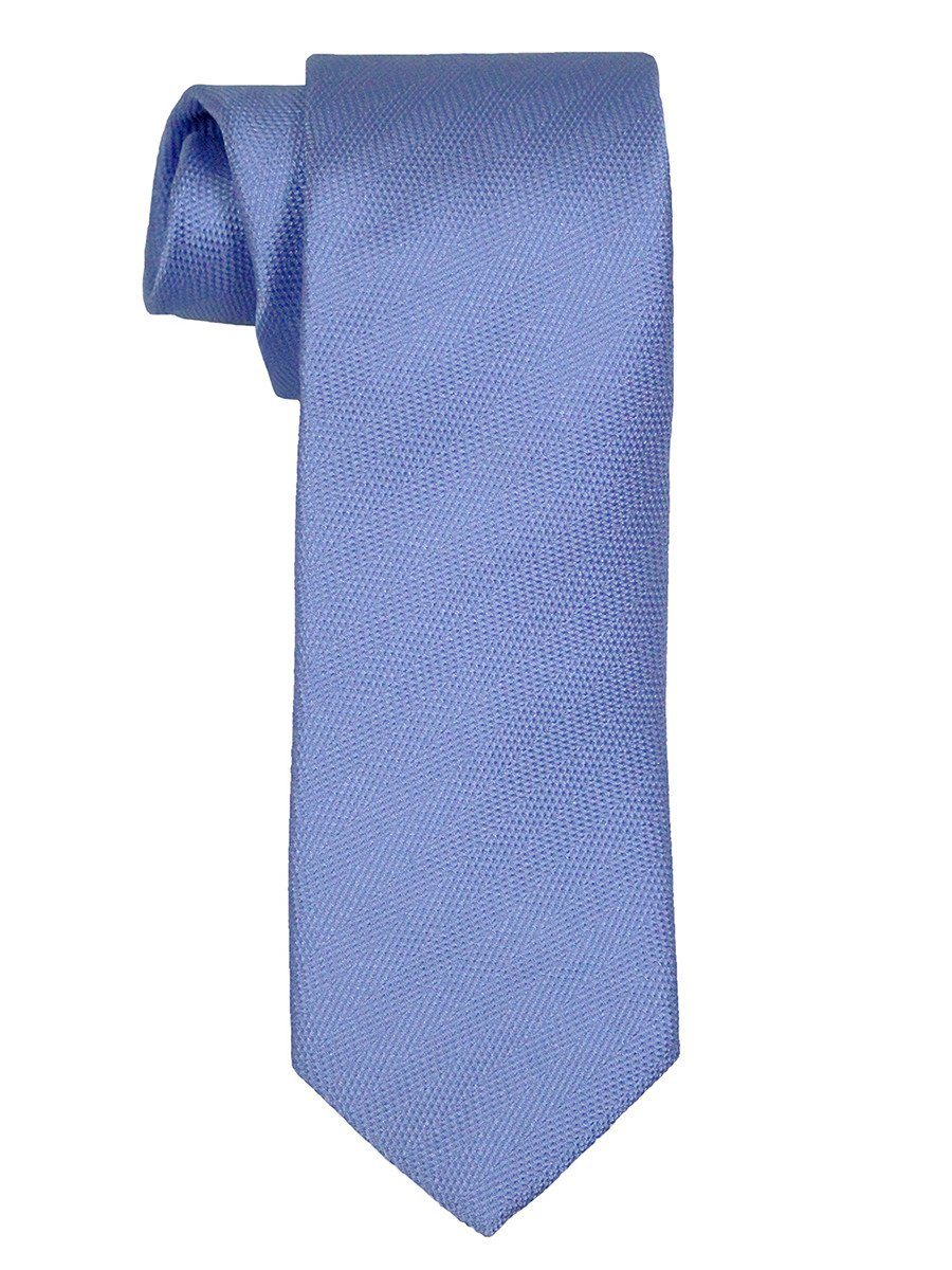 Heritage House 21471 100% Woven Silk Boy's Tie - Tonal Solid - Blue Boys Tie Heritage House 