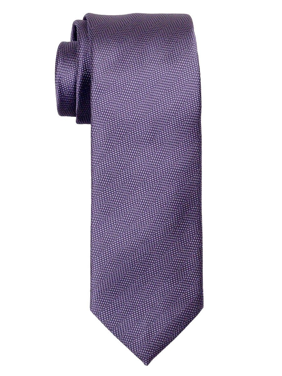 Heritage House 21481 100% Woven Silk Boy's Tie - Tonal Solid - Purple Boys Tie Heritage House 
