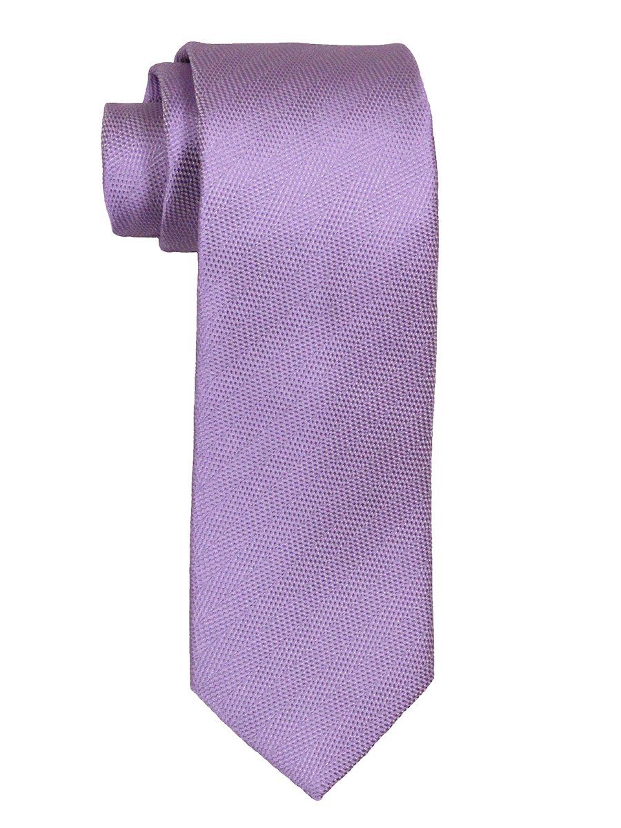Heritage House 21483 100% Woven Silk Boy's Tie - Tonal Solid - Lilac Boys Tie Heritage House 