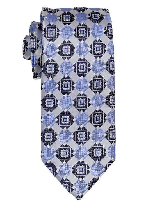 Boy's Tie 21831 Blue/Silver Boys Tie Heritage House 
