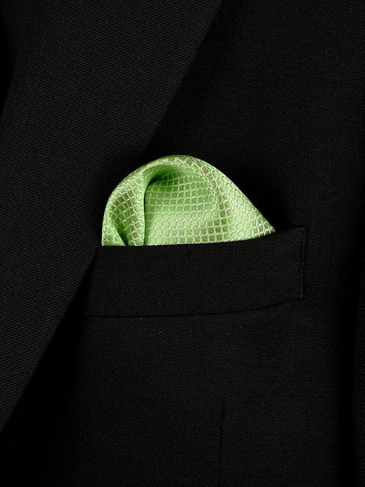 Boy's Pocket Square 22029 Green Boys Pocket Square Heritage House 