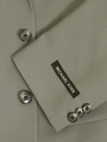 Image of Michael Kors 22039 100% Wool Boy's Suit - Solid - Khaki Boys Suit Michael Kors 