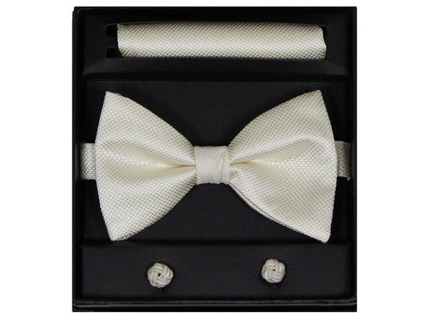 Boy's Bow Tie Box Set 22259 Ivory - Heritage House Boy's Suits