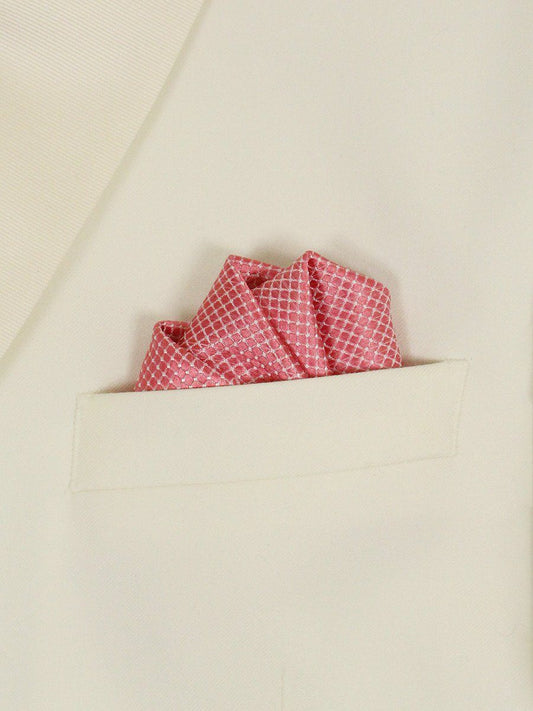 Boy's Pocket Square 22727 Pink Boys Pocket Square Heritage House 