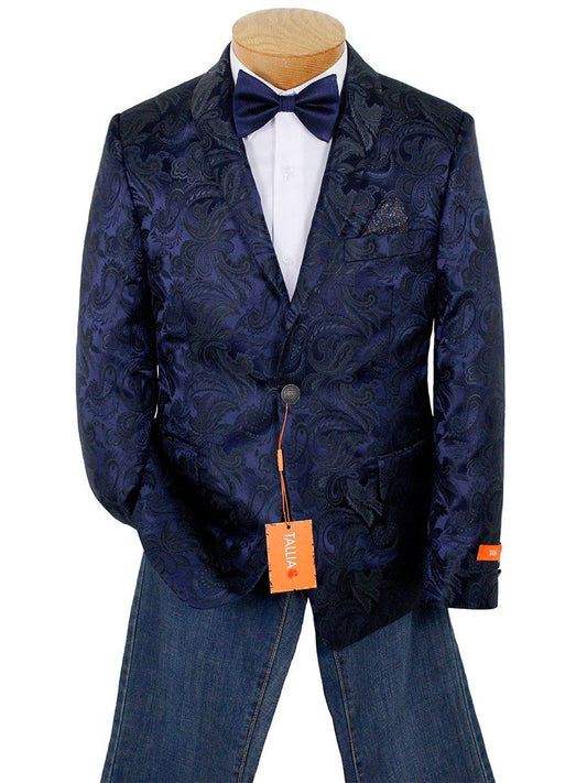 Tallia Boy's Sport Coat 22882 Navy Boys Sport Coat Tallia 
