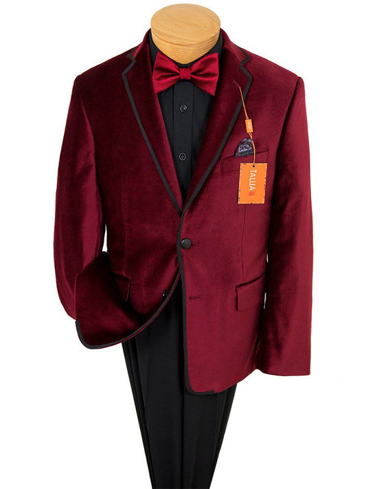 Boy's Sport Coat 22889 Red Boys Sport Coat Tallia 