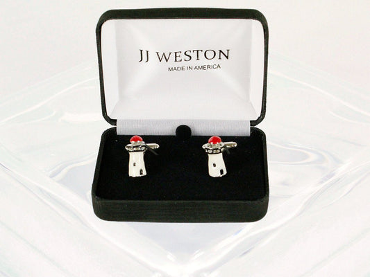 Boy's Cuff Links 22951 White Boys Cufflinks JJ Weston 