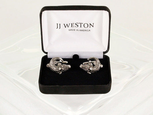Boy's Cuff Links 22954 Silver Boys Cufflinks JJ Weston 