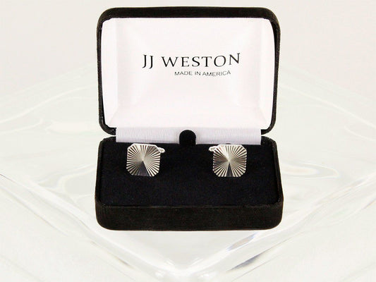 Boy's Cuff Links 22955 Silver Boys Cufflinks JJ Weston 