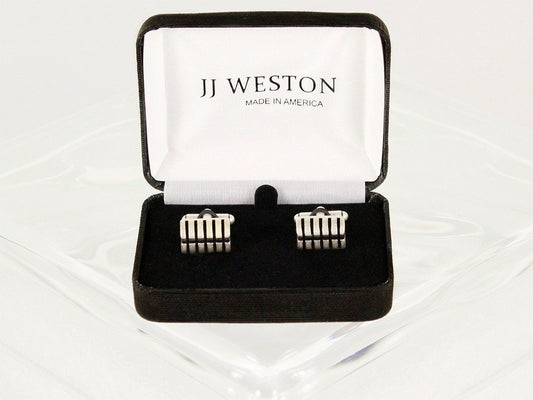 Boy's Cuff Links 22956 Silver Boys Cufflinks JJ Weston 