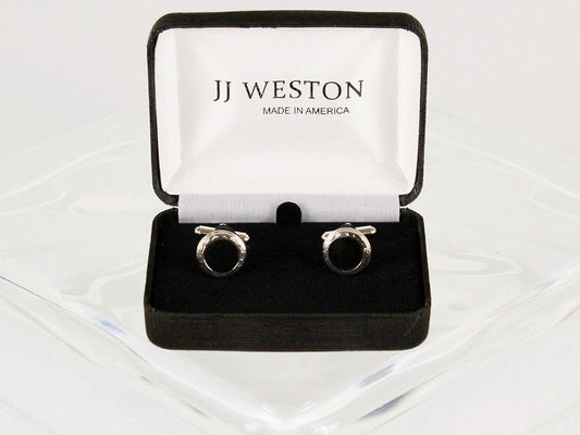 Boy's Cuff Links 22957 Silver Boys Cufflinks JJ Weston 