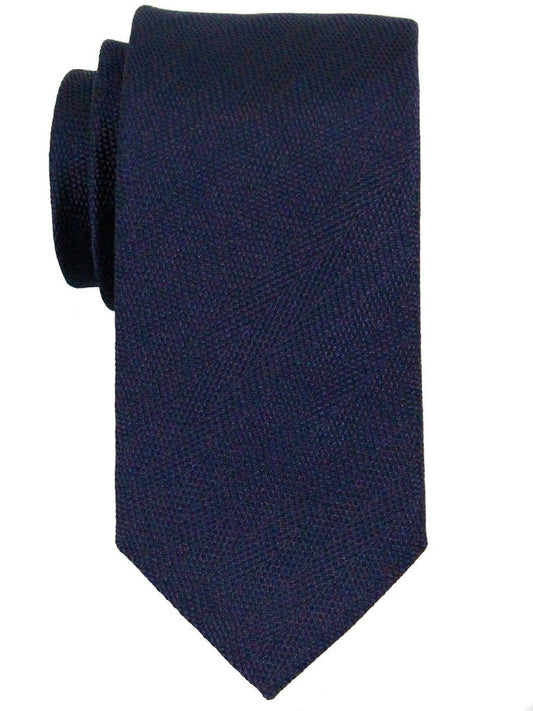 Heritage House 23055 100% Woven Silk Boy's Tie - Neat - Navy Boys Tie Heritage House 