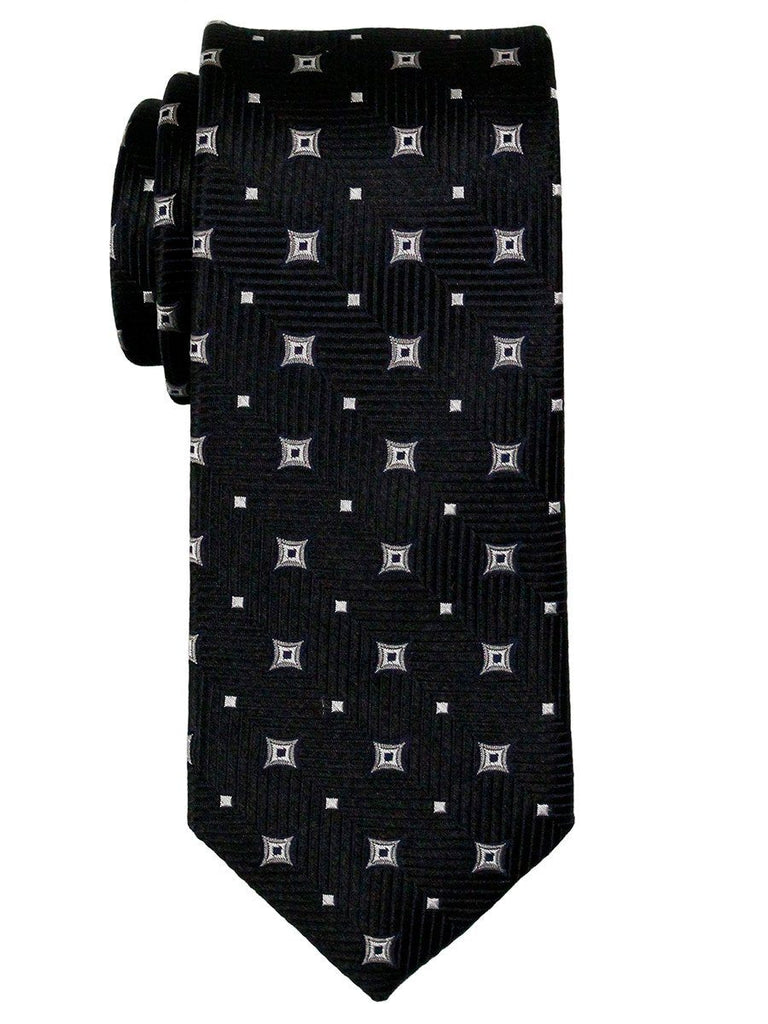 Heritage House 24514 100% Silk Boy's Tie - Stripes - Navy main image 0