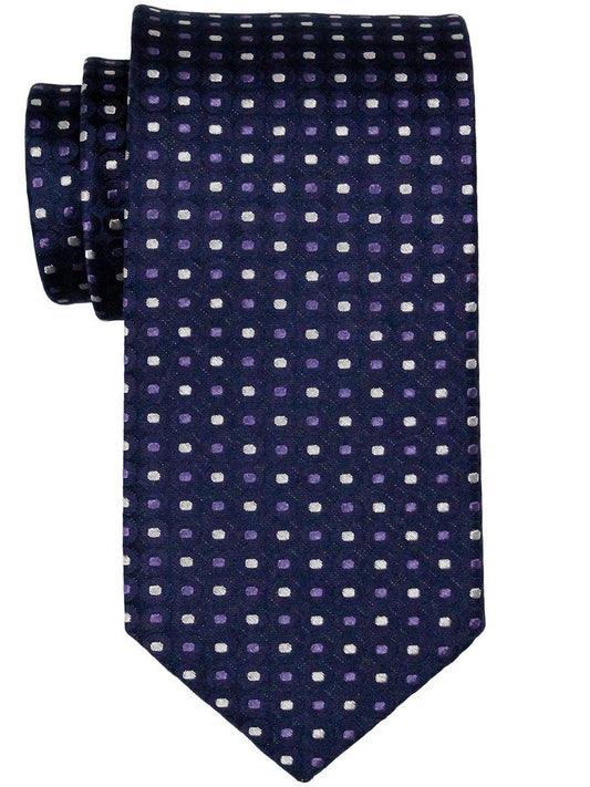 Boy's Tie 23083 Navy/Purple/Silver Boys Tie Heritage House 