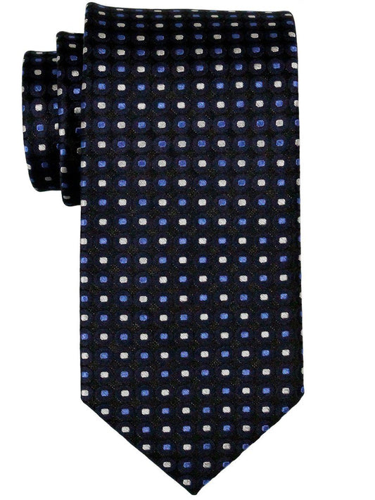 Boy's Tie 23085 Black/Blue/Silver Boys Tie Heritage House 