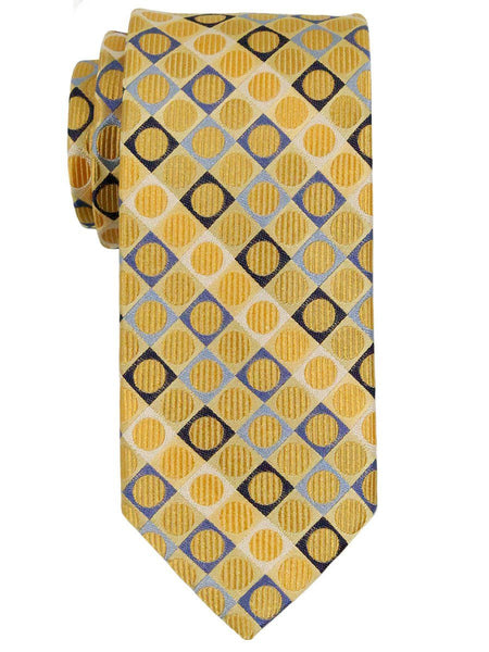 Boy's Tie 23095 Yellow/Blue - Heritage House Boy's Suits