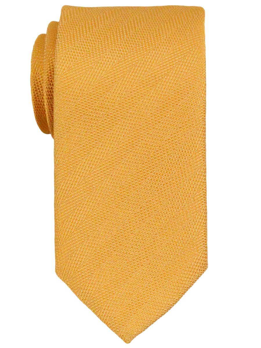 Heritage House 23277 100% Woven Silk Boy's Tie - Solid - Yellow Boys Tie Heritage House 
