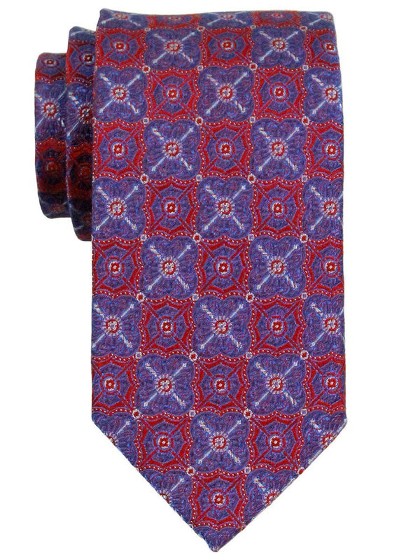 Heritage House 20680 100% Woven Silk Boy's Tie - Neat - Blue/Black main image 1