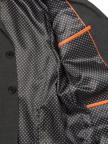 Image of Tallia 23333 52% Wool/ 46% Polyester/ 2% Elastane Boy's Skinny Fit Suit - Heather Gray Boys Suit Tallia 