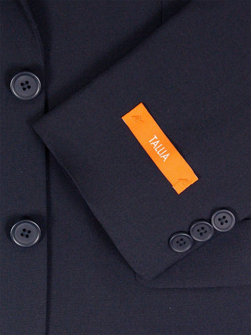 Image of Tallia 23340 52% Wool/ 46% Polyester/ 2% Elastane Boy's Skinny Fit Suit - Solid - Navy Boys Suit Tallia 