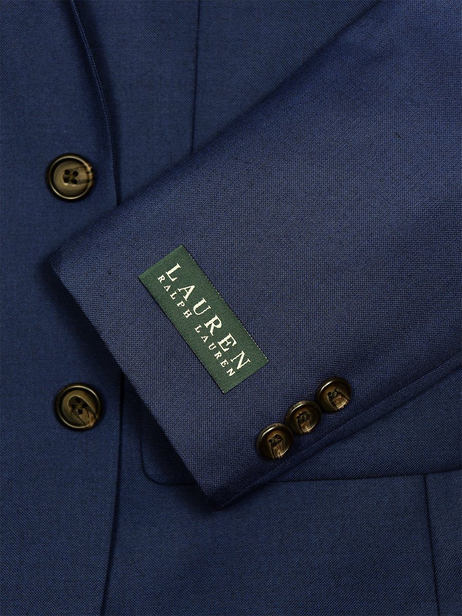 Lauren Ralph Lauren 23433 65% Polyester/ 35% Rayon Boy's Suit Separate Jacket - Solid - Blue Boys Suit Separate Jacket Lauren 