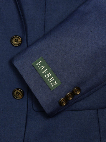 Image of Lauren Ralph Lauren 23433 65% Polyester/ 35% Rayon Boy's Suit Separate Jacket - Solid - Blue Boys Suit Separate Jacket Lauren 