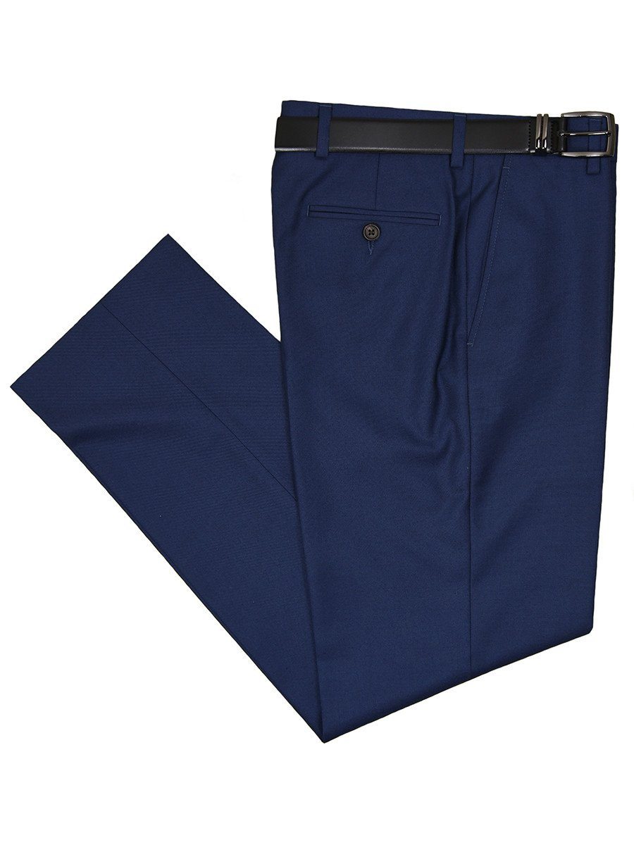 Lauren Ralph Lauren 23433P 65% Polyester/ 35% Rayon Boy's Suit Separate Pant - Solid - Blue Boys Suit Separate Pant Lauren 