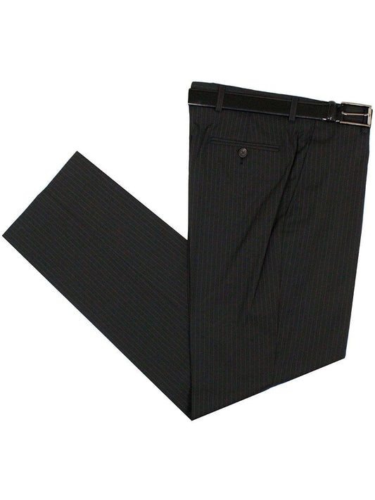 Lauren Ralph Lauren 23468P 65% Polyester/ 35% Rayon Boy's Suit Separate Pant - Stripe - Black Boys Suit Separate Pant Lauren 