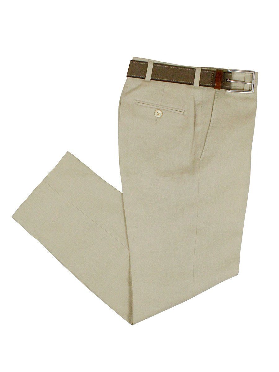 Lauren Ralph Lauren 24000P 100% Linen Boy's Suit Separate Pant - Solid - Tan Boys Suit Separate Pant Lauren 