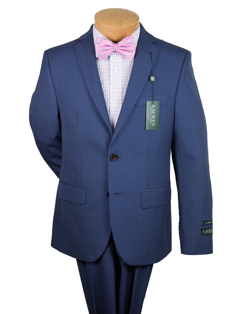 Lauren Ralph Lauren 24077 65% Polyester/35% Rayon Boy's Suit Separate Jacket - Pinhead - Bright Navy Boys Suit Separate Jacket Lauren 