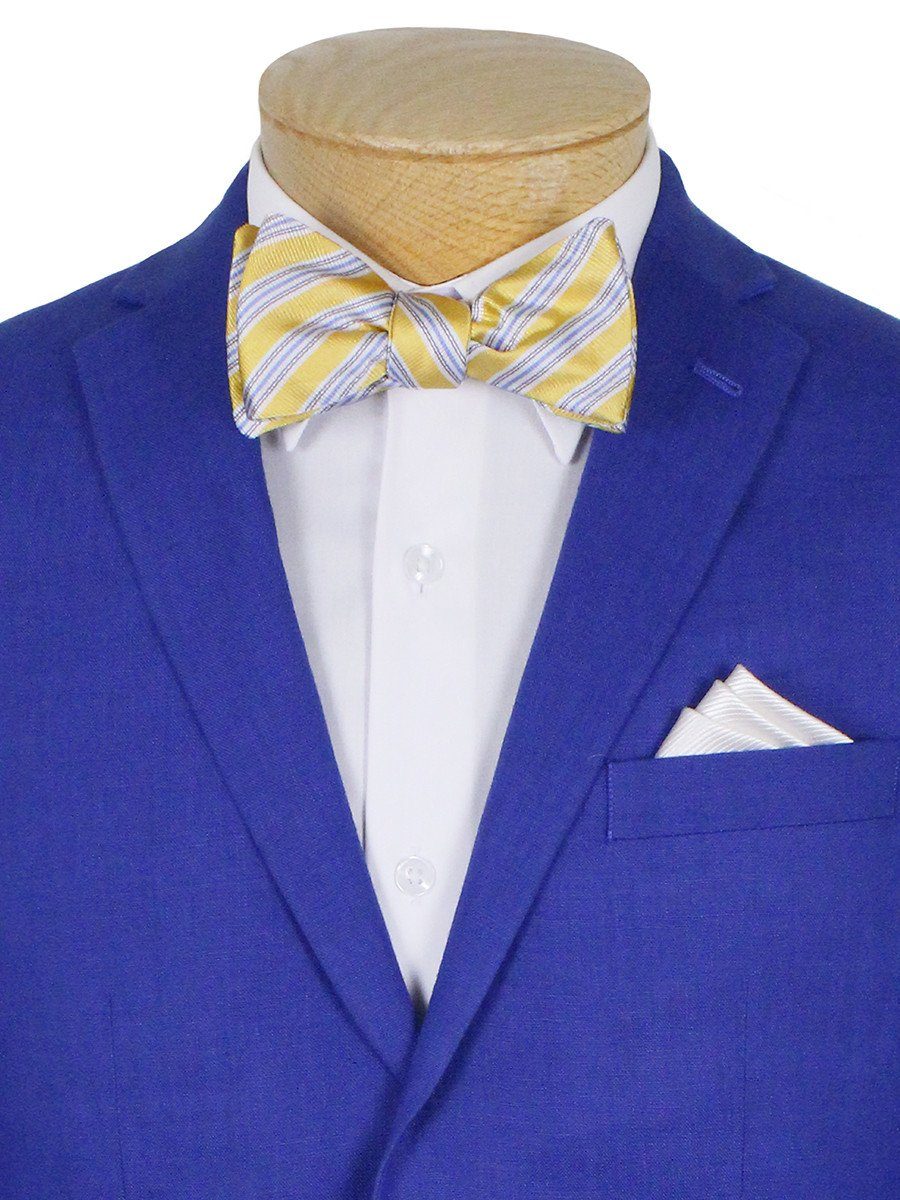 Lauren Ralph Lauren 24362 100% Linen Suit Separate Jacket - Solid - Bright Blue Boys Suit Separate Jacket Lauren 
