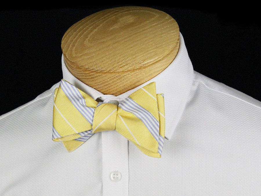 Boy's Bow Tie 24439 Yellow/Blue Boys Bow Tie Heritage House 