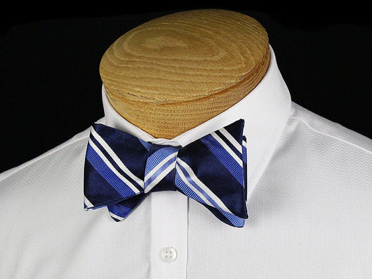 Boy's Bow Tie 24446 Navy/Blue Boys Bow Tie Heritage House 