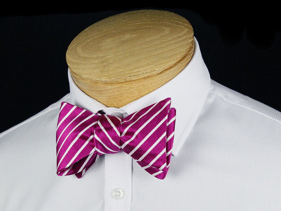 Boy's Bow Tie 24448 Pink/White Boys Bow Tie Heritage House 