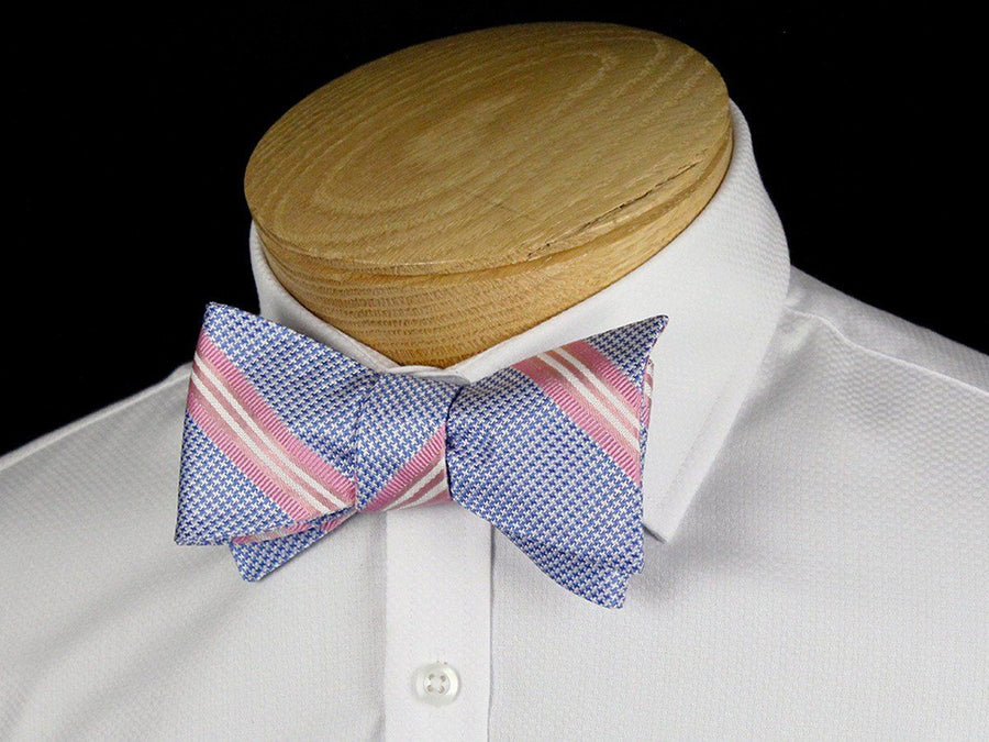 Boy's Bow Tie 24449 Blue/Pink Boys Bow Tie Heritage House 