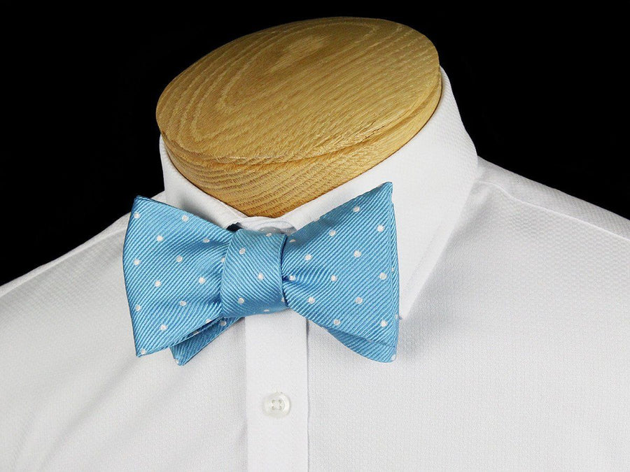 Boy's Bow Tie 24457 Teal/White Boys Bow Tie Heritage House 