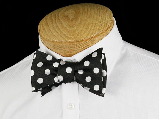 Boy's Bow Tie 24458 Black/White Boys Bow Tie Heritage House 