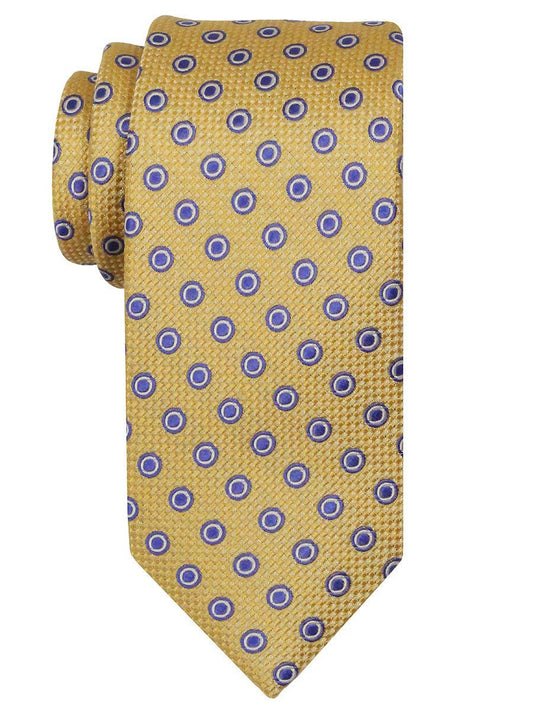 Heritage House 24482 100% Silk Boy's Tie - Neat Rigns - Yellow Boys Tie Heritage House 
