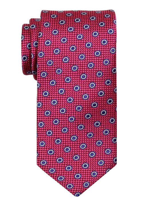 Heritage House 24486 100% Silk Boy's Tie - Neat Rings - Pink Boys Tie Heritage House 