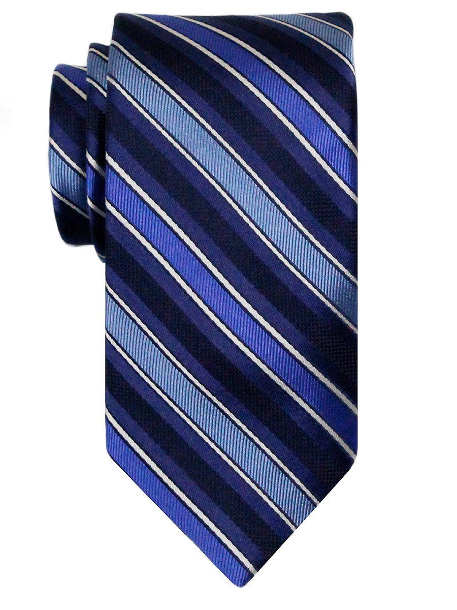 Heritage House 24514 100% Silk Boy's Tie - Stripes - Navy Boys Tie Heritage House 