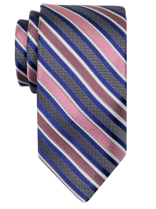 Heritage House 24522 100% Silk Boy's Tie - Stripe - Pink Boys Tie Heritage House 