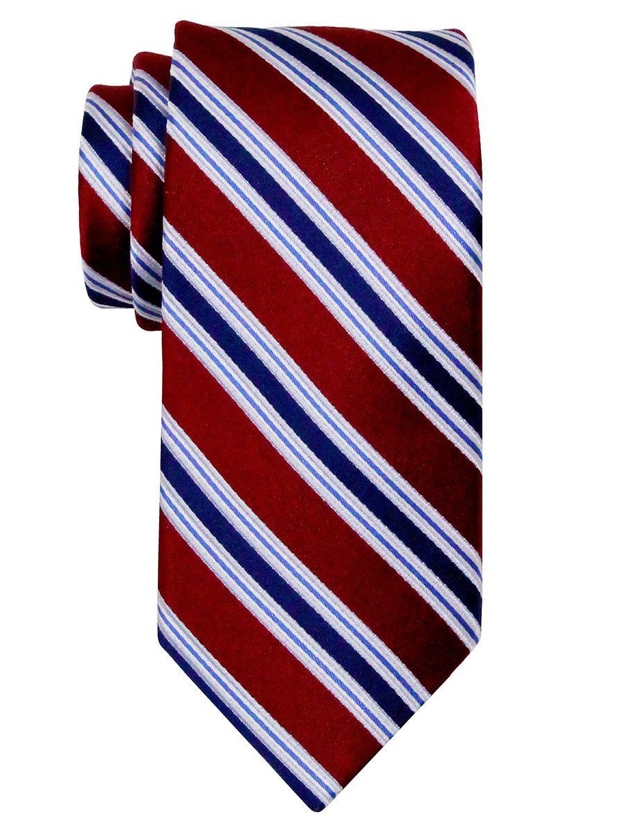 Heritage House 24524 100% Silk Boy's Tie - Stripe - Red Boys Tie Heritage House 