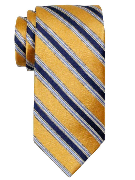 Heritage House 24536 100% Silk Boy's Tie - Stripe - Yellow Boys Tie Heritage House 